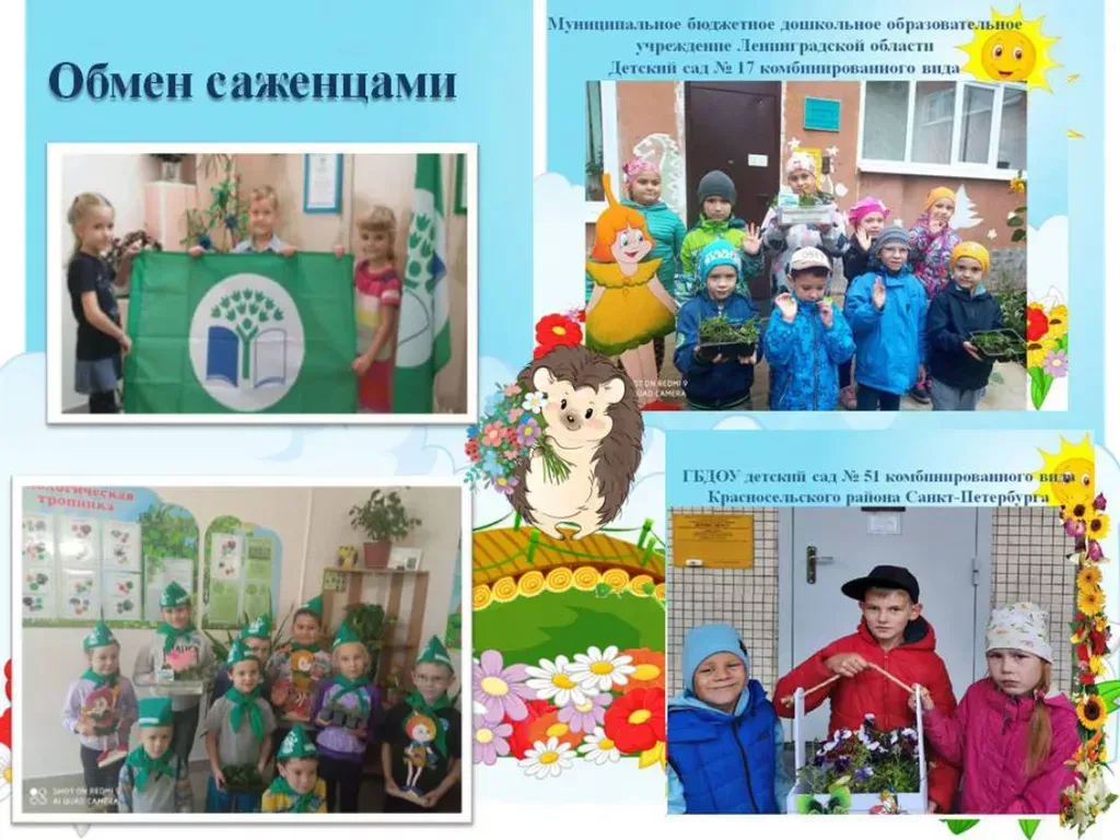 обмен саженцами