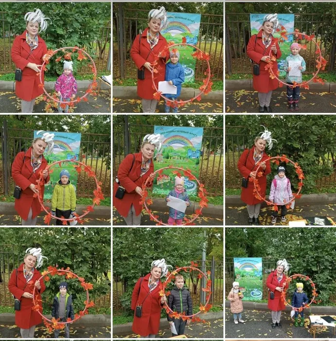 Фото с бумажной королевой